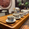 Bộ Ấm tích Vẽ vàng Nghệ nhân ưu tú Tô Thanh Sơn